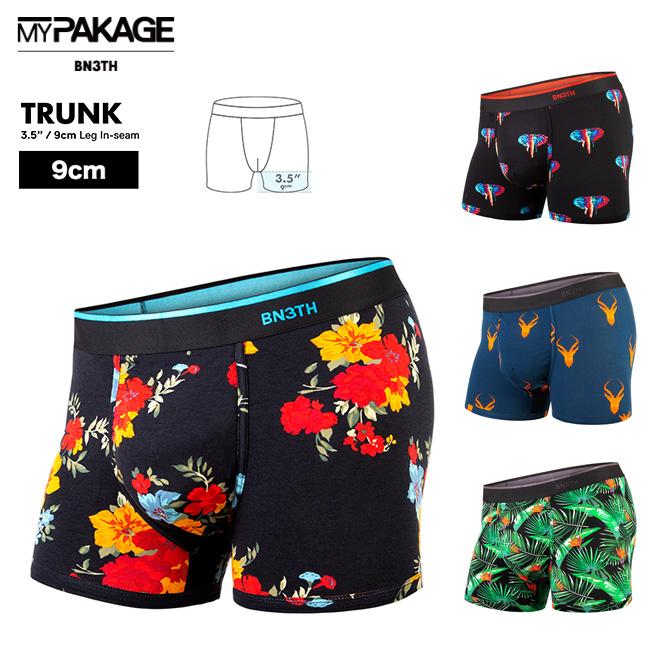 Bn3th マイパッケージ Mypakage Bn3th Classic Trunk Printショート ボクサーパンツ メンズ アンダーウェア 下着 トランクス プレゼントにもオススメ Mpwtp 1 Golgodaヤフーショップ 通販 Yahoo ショッピング