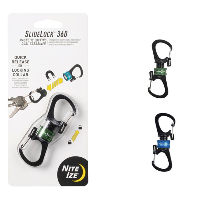 カラビナキーホルダー ナイトアイズ NITEIZE 360° マグネット