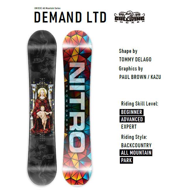 NITRO（ナイトロ） スノーボード NITRO SNOWBOARD DEMAND LTD GULLWIN