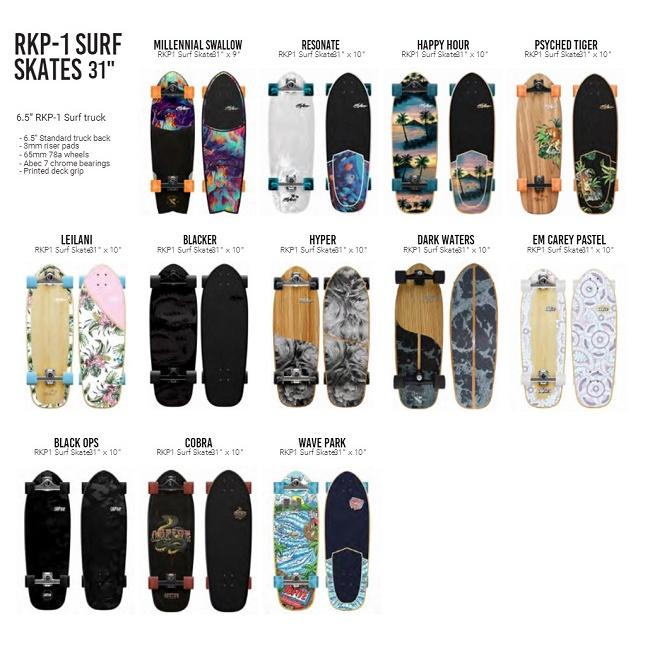 サーフスケート OBFIVE オービーファイブ PSYCHED TIGER SURF