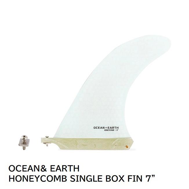 OCEAN & EARTH シングルフィン 7インチ OCEAN＆EARTH OCEAN&EARTH HONEYCOMB SINGLE FIN 7