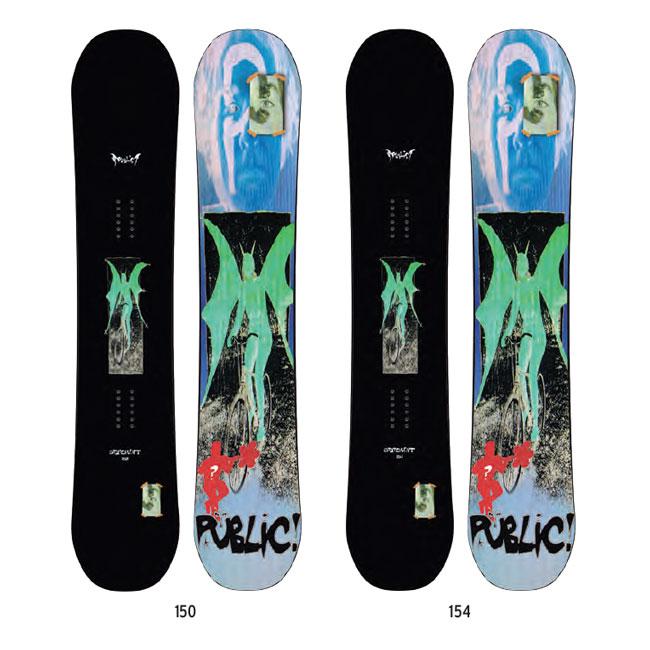 パブリック スノーボード PUBLIC STATEMENT 25-26 キャンバー ツイン