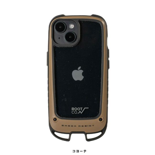 ROOT CO. iPhoneケース ショルダーストラップ付き ROOT CO. iPhone 13 14 15兼用 ケース ルート コー GRAVITY Shock