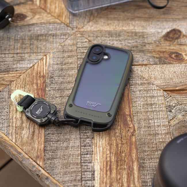 ROOT CO. GRAVITY Shock Resistケース.ストラップ付き ROOT CO. ルートコー ROOT CO. GRAVITY Shock Resist Case +Hold