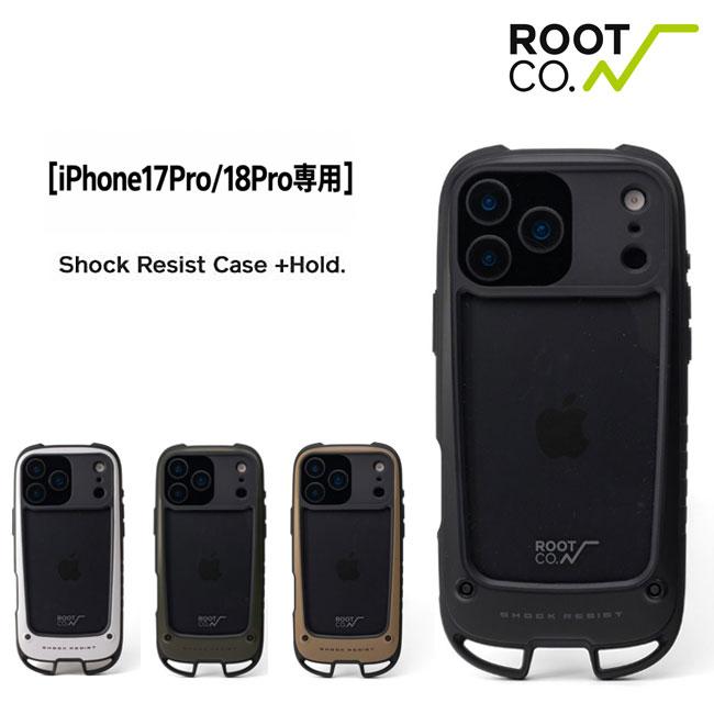 ROOT CO. ルートコー GRAVITY Shock Resist Case +Hold. iPhone17Pro