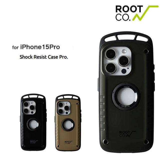 ケース ROOT CO. ルート コー iPhone15Pro 専用ケース GRAVITY Shock Resist