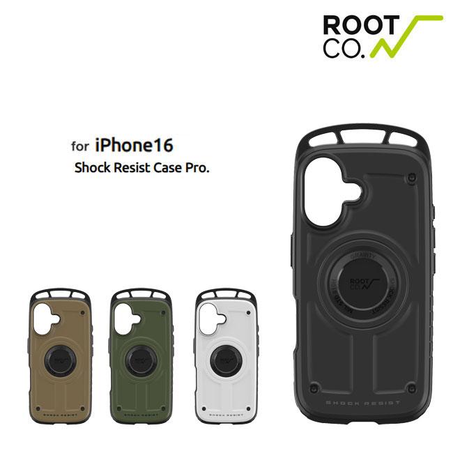 ROOT CO. iPhone16専用ケース ルート コー GRAVITY Shock Resist Case