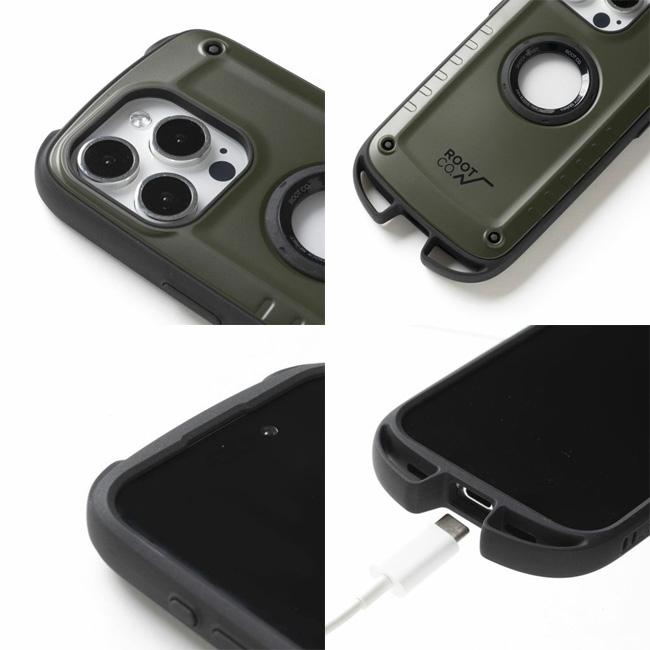 ROOT CO. iPhone15Pro 専用ケース ルート コー GRAVITY Shock Resist