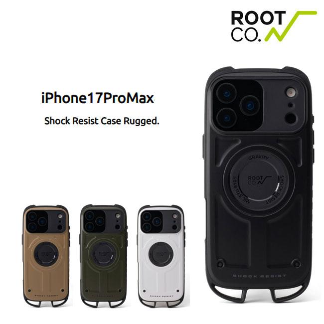 ROOT CO. ルートコー iPhoneケース iPhone17ProMax専用 GRAVITY
