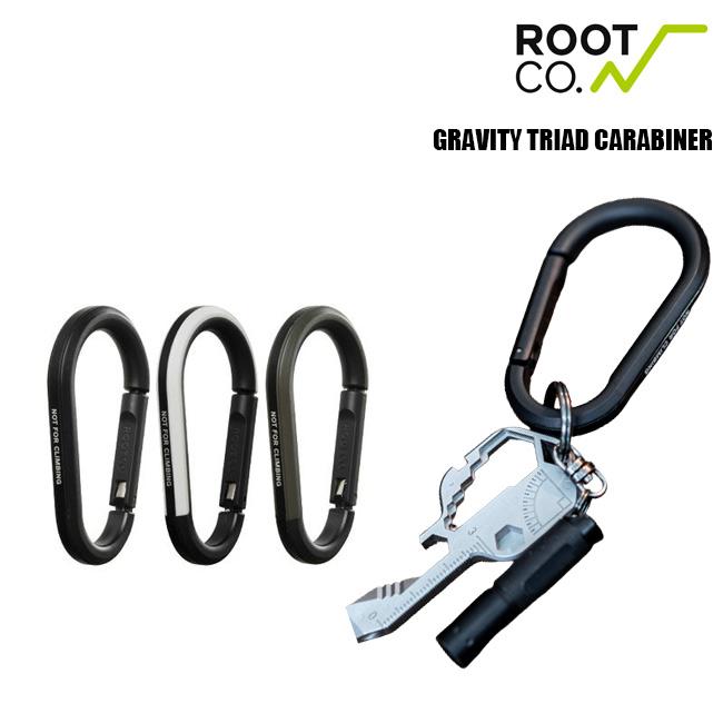 ルートコー　カラナビ　セット ROOT CO. ルート コー トライアド カラビナ GRAVITY TRIAD CARABINER