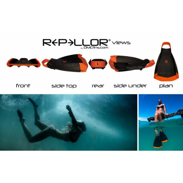 リペラーフィン DMC REPELLOR FINS スイムフィン 足ひれ ボディボード