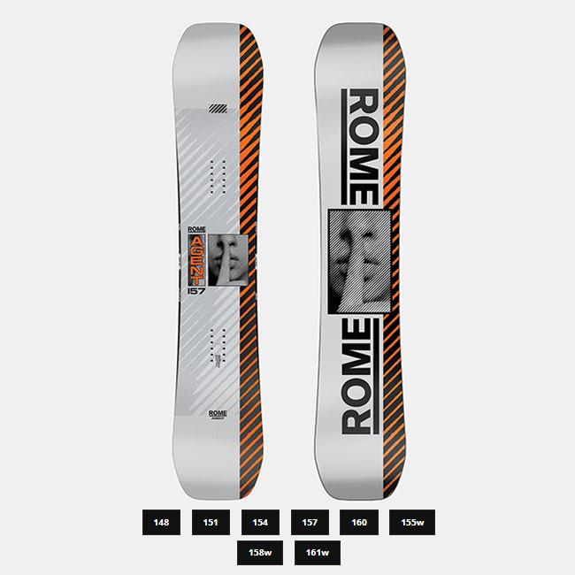 ROME SDS スノーボード ローム ROME SDS AGENT 24-25 エージェント