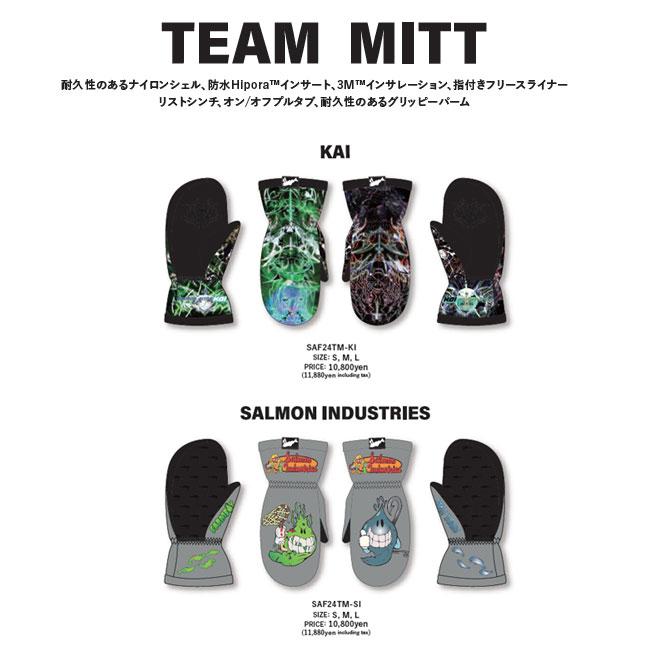 サーモンアームズ ミトン SALMON ARMS TEAM MITT 24-25 サーモンアームズ ミトン SALMON ARMS TEAM MITT 24-25
