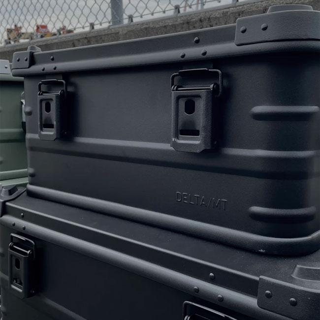 アルミ コンテナボックス DELTA / MT Extreme X 39 限定BLACK キャンプ
