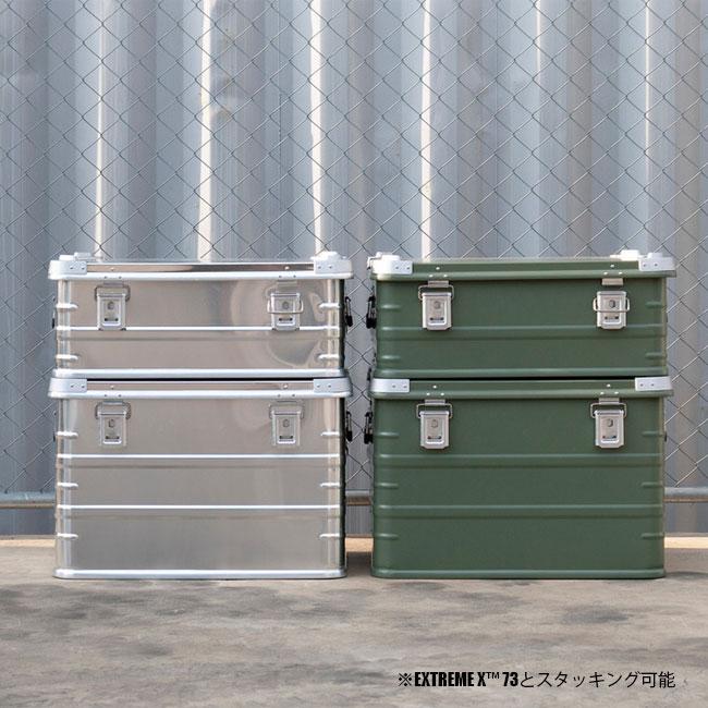 アルミ コンテナボックス DELTA / MT Extreme X 39 ダークグリーン 