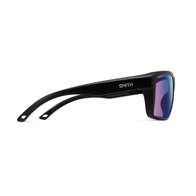 スミス サングラス SMITH Backcast Matte Black / CP Glass Polarchromic Rose Blue Mirror 偏光 調光 クロマポップ 釣り アウトドアの画像