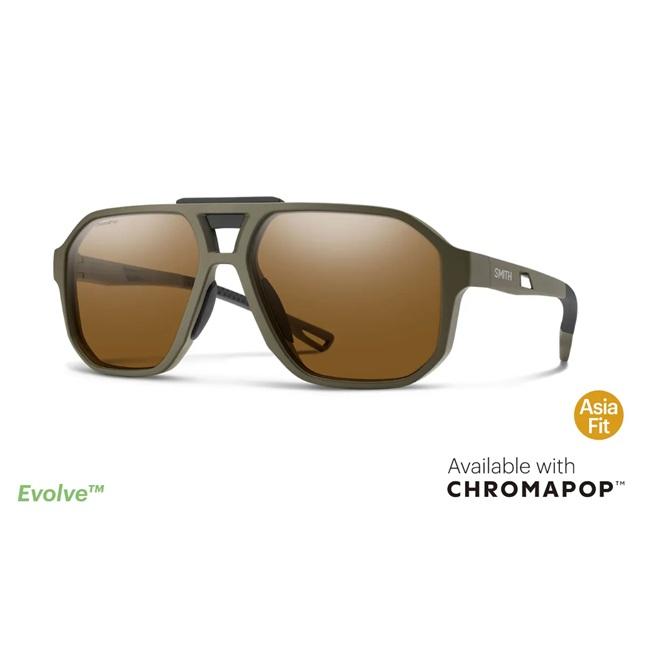 SMITH（スミス） サングラス Truss Matte Olive Oil CP Polarized