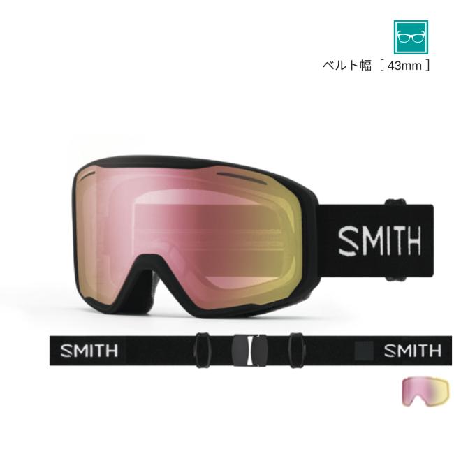 SMITH スミス ゴーグル BLAZER BLACK PHOTOCHROMIC RED SENSOR MIRROR 26-27 JAPAN FIT 調光レンズ 眼鏡対応 スノーボード スキー 正規品_1