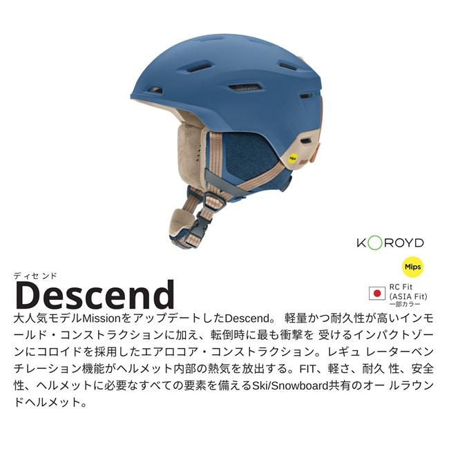 SMITH（スミス） ヘルメット SMITH DESCEND ディセンド MIPS 26-27