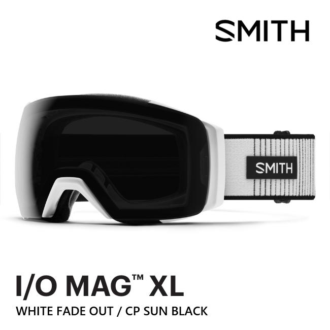 大幅値下げ❗新品　SMITH　スミス I/O MAG SMITH（スミス） ゴーグル I/O MAG XL WHITE FADE OUT CP SUN BLACK 26