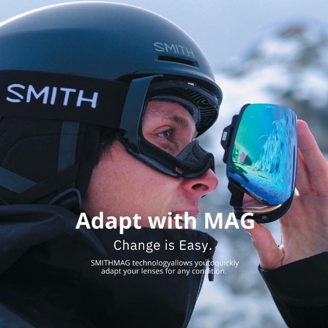 SMITH I/O MAG スノーボードゴーグル Midnight Navy SMITH I/O MAG