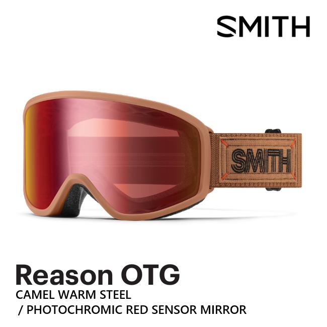 SMITH（スミス） ゴーグル REASON OTG CAMEL WARM STEEL PHOTOCHROMIC
