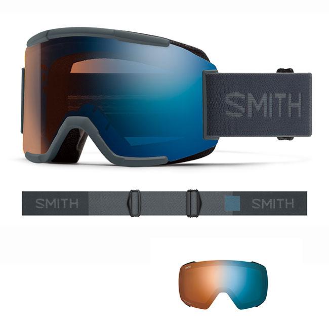 SMITH（スミス） ゴーグル SQUAD SLATE 25-26 調光レンズ JAPAN FIT
