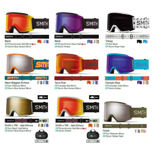 ゴーグル スミス SMITH SQUAD XL / FOREST 2324 JAPAN FIT アジアンフィット スノーボード スキー