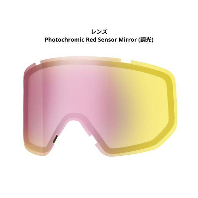 h*d様 Smith Transfer Photo ゴーグル　スミス　スノーゴー SMITH（スミス） ゴーグル TRANSFER BLACK PHOTOCHROMIC RED SENSOR