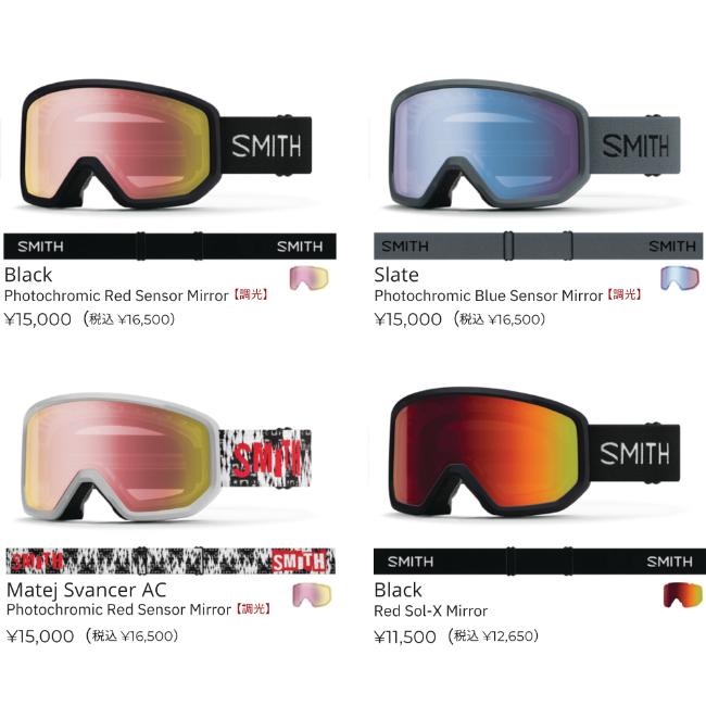 SMITH（スミス） ゴーグル TRANSFER BLACK RC36 26-27 JAPAN FIT