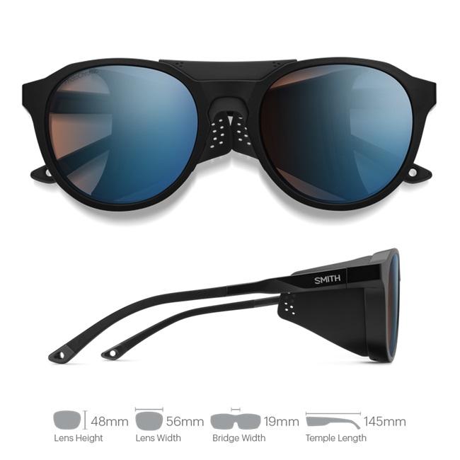 SMITH SUNGLASS CPレンズ スミス サングラス スミス サングラス smith wildcat Matte Black（CP Red Mirror）クロマ