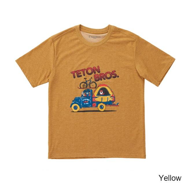 Tシャツ ティートンブロス  Teton Bros. Pickup Tee (Men) 半袖TEE アウトドア トレッキング メンズ｜golgoda｜02