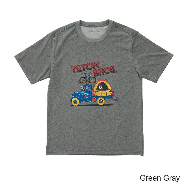 Tシャツ ティートンブロス  Teton Bros. Pickup Tee (Men) 半袖TEE アウトドア トレッキング メンズ｜golgoda｜03