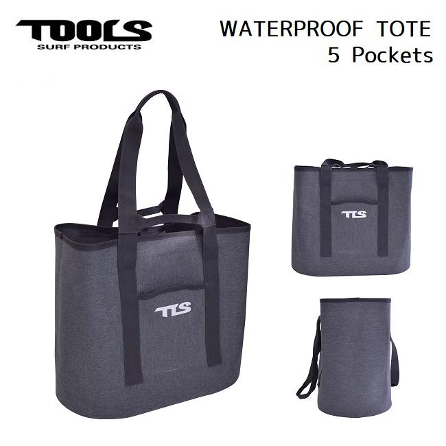 ウォータプルーフ トートバッグ Tools Tls Waterproof Tote 5 Pockets サーフィン 海水浴 防水バッグ 便利グッズ ツールス トゥールス Tls Wp Tote Golgodaヤフーショップ 通販 Yahoo ショッピング