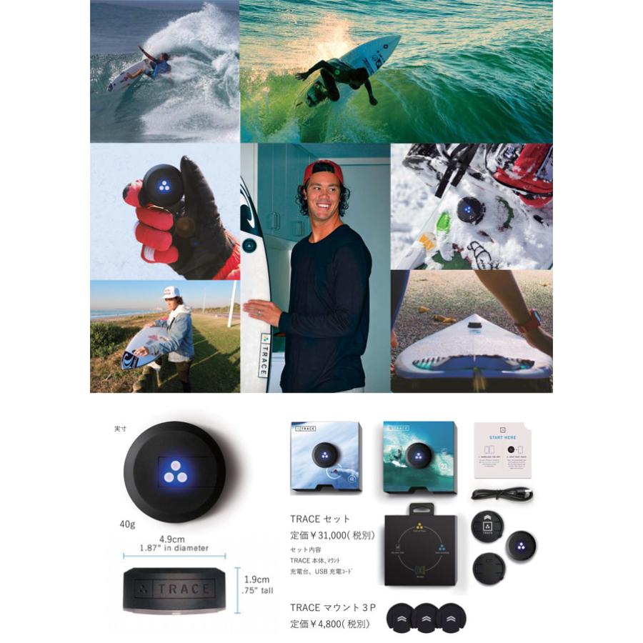 小型GPSセンサー TRACE トレース データ計測 ライディング追跡 GoPro