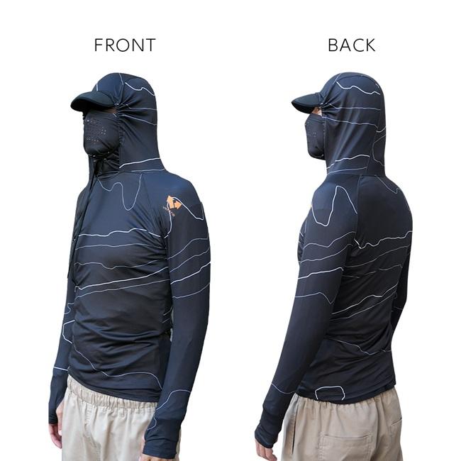 Vertra（バートラ） フード付き 長袖 ラッシュガード VERTRA JAPAN