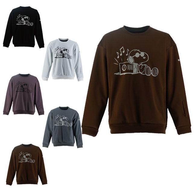VESP べスプ 防水トレーナー PEANUTS COLLABORATION CREW