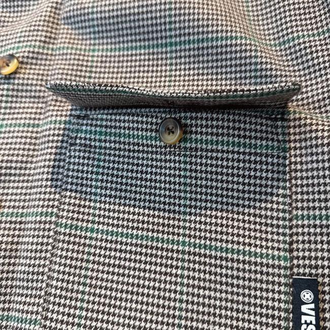 べスプ ジャケット VESP Houndstooth Check Shirts Jacket VPMJ1069 25-26 スノーボードウェア ウェアー メンズ レディース 冬の画像