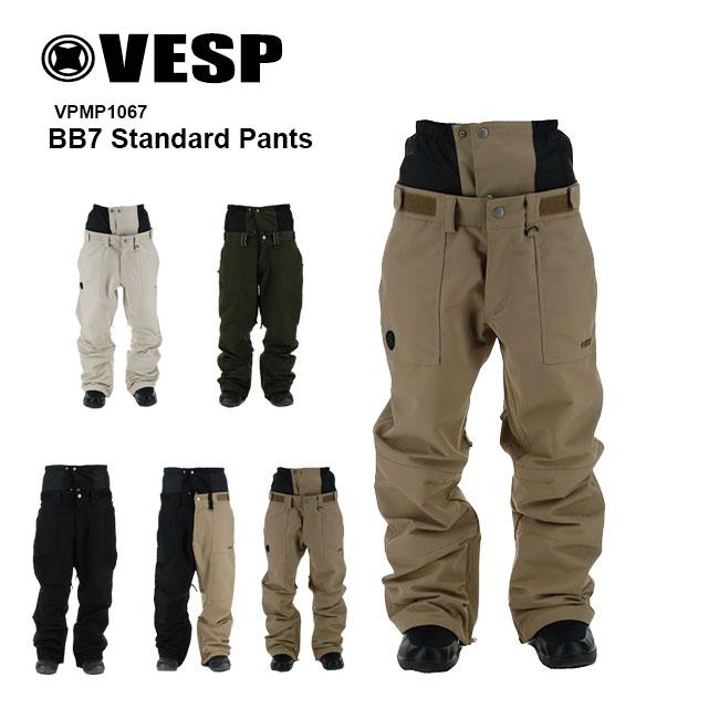 VESP BB7 スノボウェア Lサイズ パンツ メンズ レディース VESP（ベスプ） 予約 スノーボード ウェア パンツ BB7 Standard Pants