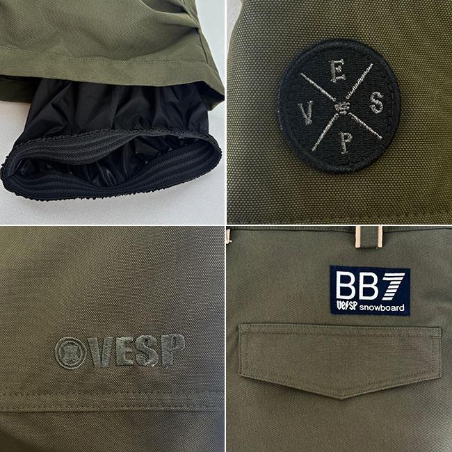 VESP（ベスプ） 予約 スノーボード ウェア パンツ BB7 Standard Pants