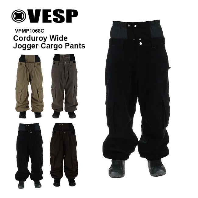 VESP（ベスプ） 予約 スノーボード ウェア パンツ Corduroy Wide