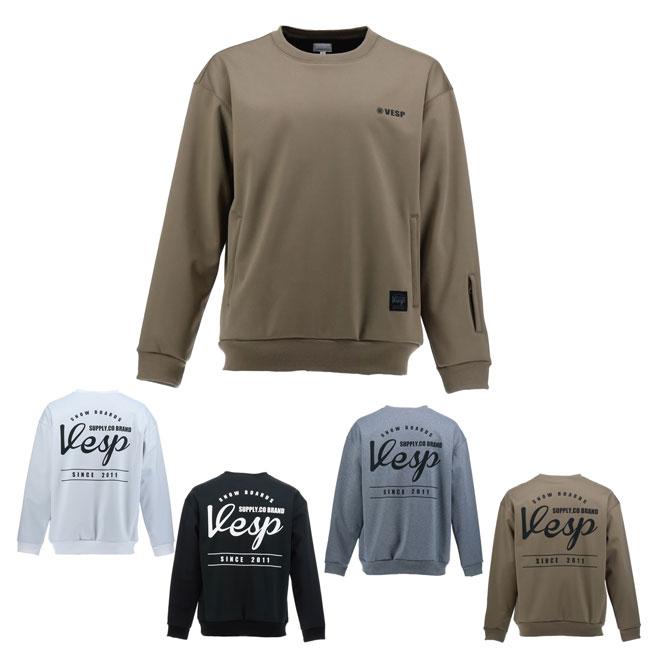 VESP（ベスプ） べスプ トレーナー VESP Back Print Bonding Crew