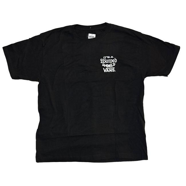 日本未入荷 VANS Warped World Tシャツ ロゴ 半袖 BANKS Tシャツ バンズ VANS ヴァンズ WARPED WORLD S/S TEE 半袖
