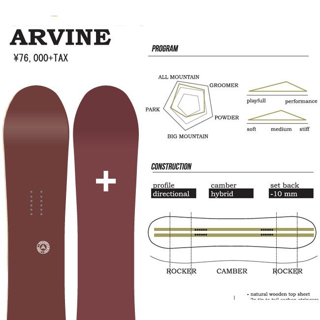 ウエスト スノーボード WEST SNOWBOARD ARVINE 23-24 アルバイン ウエスト スノーボード WEST SNOWBOARD ARVINE 23-24 アルバイン