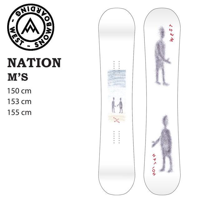 ウエスト スノーボード West Snowboard Nation Ms 21 22 メンズ キャンバー パーク スノボ スノボー 板 Weat Nation Ms Golgodaヤフーショップ 通販 Yahoo ショッピング