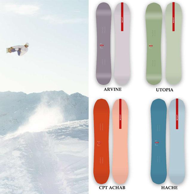ウエスト スノーボード WEST SNOWBOARD UTOPIA 25-26 ユートピア