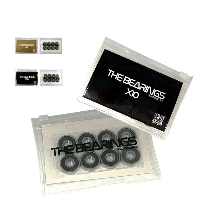 カスタム クルーザー ！ハンドリシェイプデッキ！ウィール、ベアリング新品！ WILLOW ベアリング THE BEARINGS X10 ザ・ベアリング/スケートボード