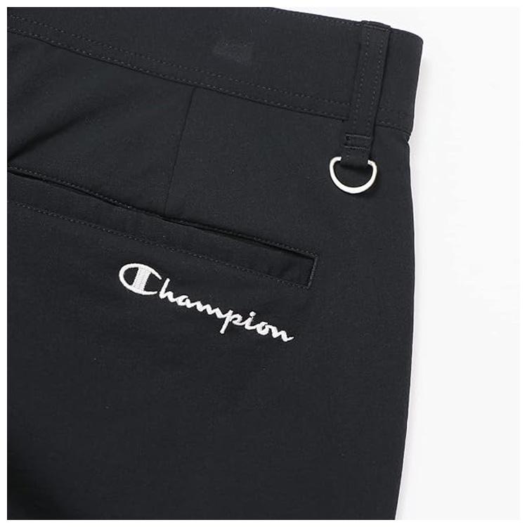 新品、タグ付き! Champion ゴルフ ブラック Mサイズ ゴルフパンツ Champion チャンピオン ゴルフ ロングパンツ メンズ 2023年秋冬