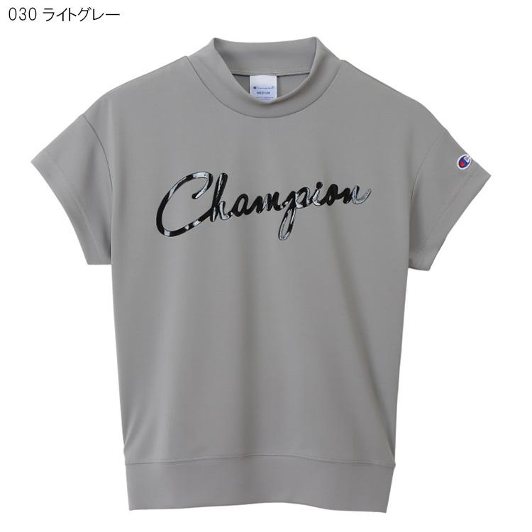 チャンピオン ゴルフ モックネックシャツ レディース 2023年春夏モデル CW-XG310｜golkin｜03