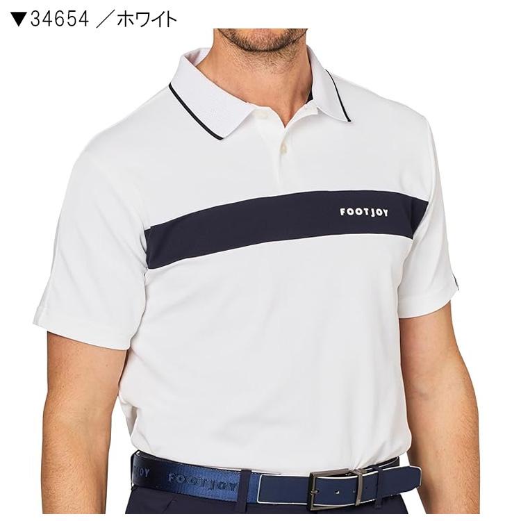 FootJoy（フットジョイ） メンズ チェストライン半袖ポロ FJ-S25-S02